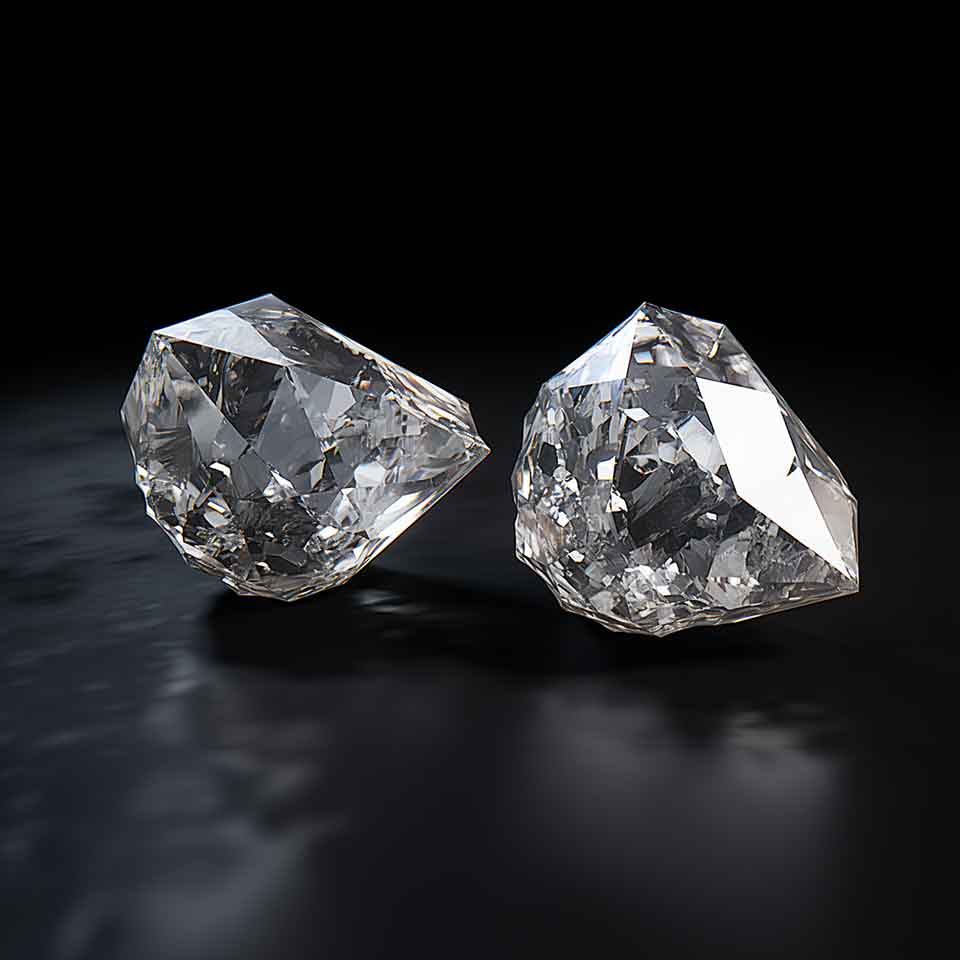 Looking for fine rough, raw, uncut, crude diamonds with KC